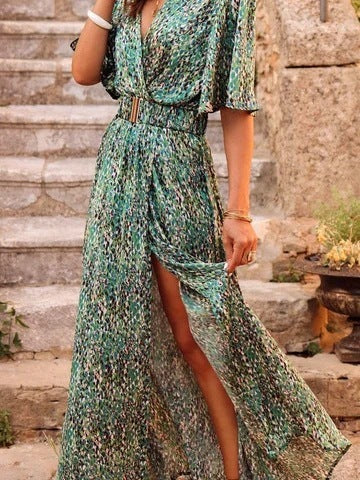 Lisa Printed Dress