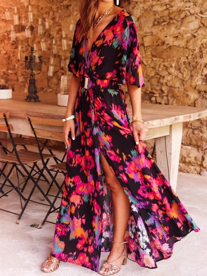 Lisa Printed Dress