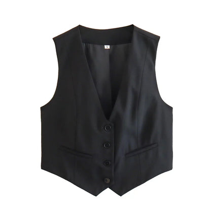 Jennifer Cropped Vest