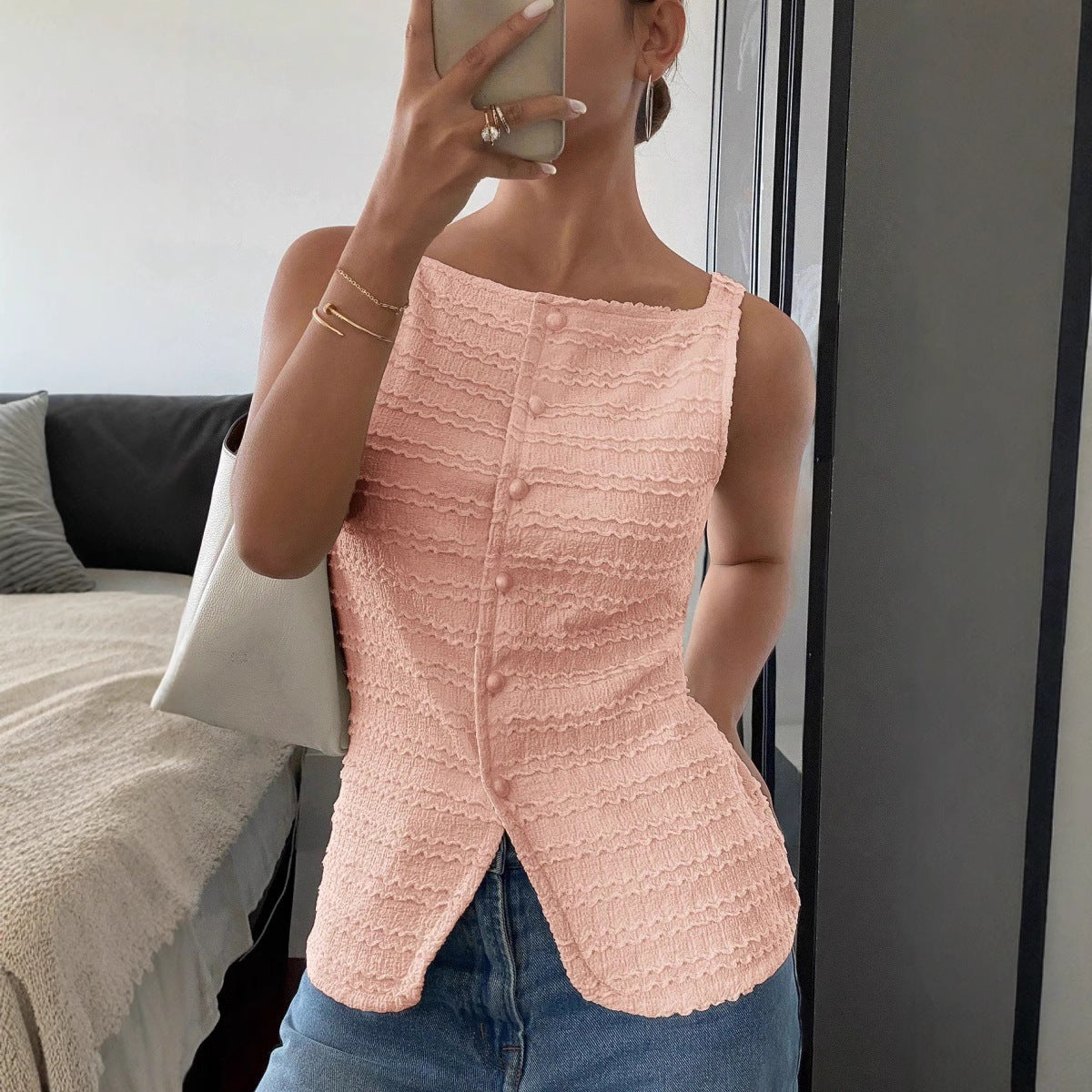 Georgia | Elegant Sleeveless Top