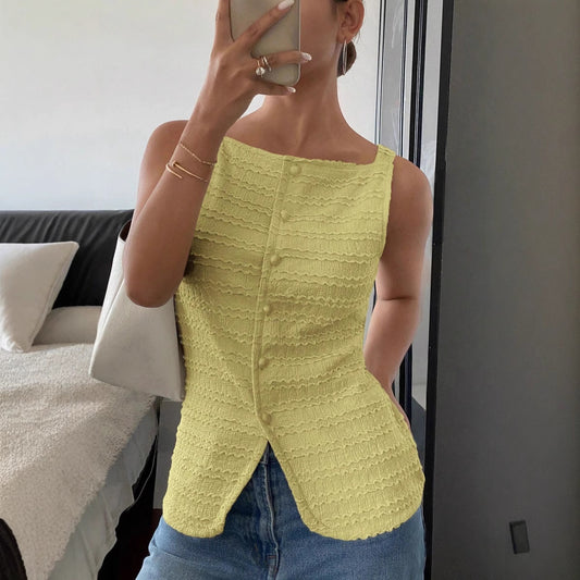 Georgia | Elegant Sleeveless Top