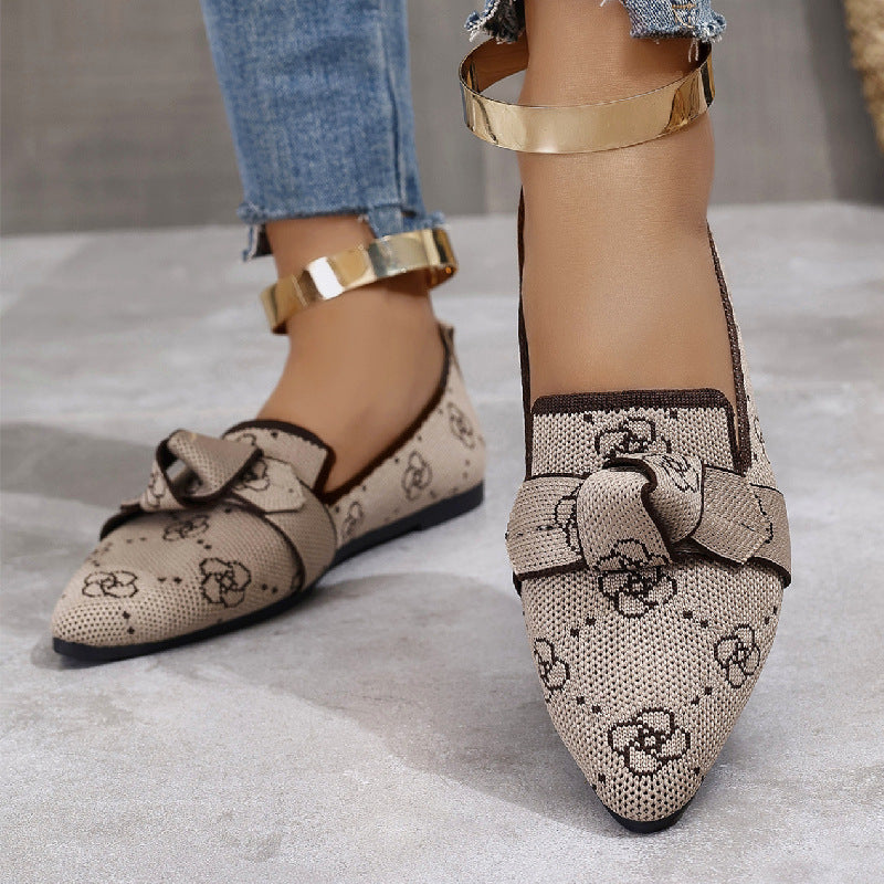 Animal Print Loafers