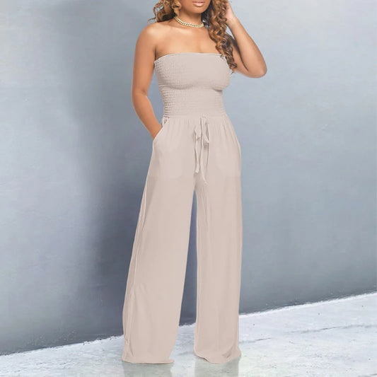 Elisabeth | Trendy Off-Shoulder Jumpsuit